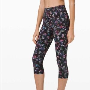 lululemon athletica Floral Print Leggings